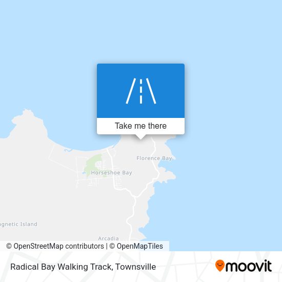 Radical Bay Walking Track map