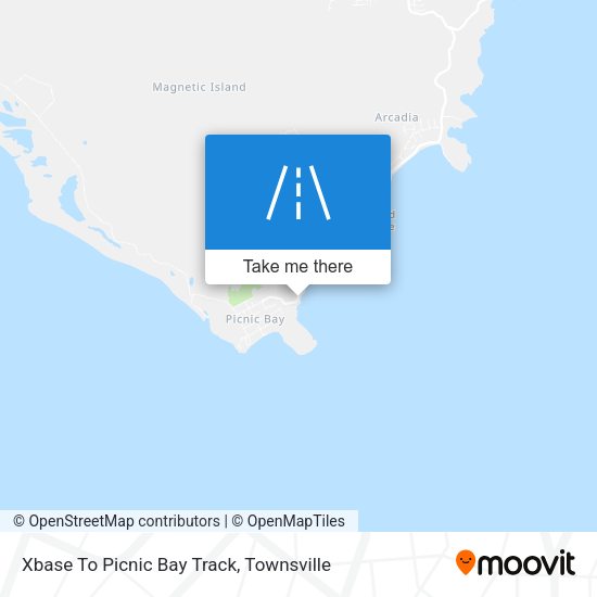 Xbase To Picnic Bay Track map