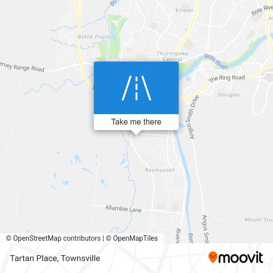 Tartan Place map