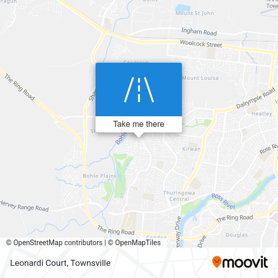 Leonardi Court map