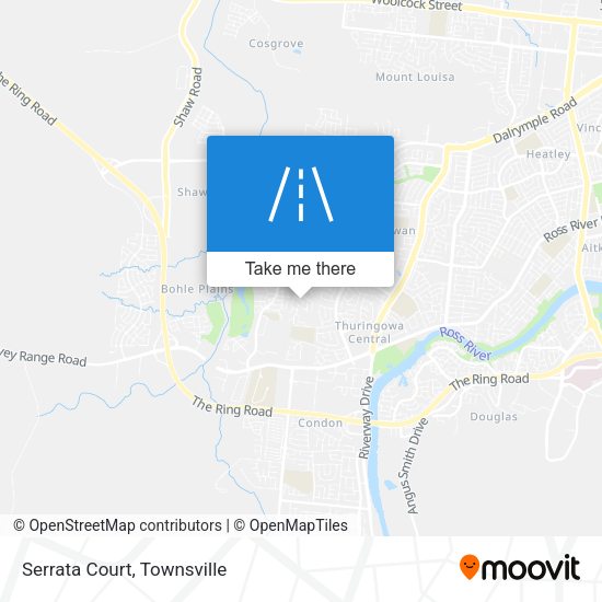 Serrata Court map