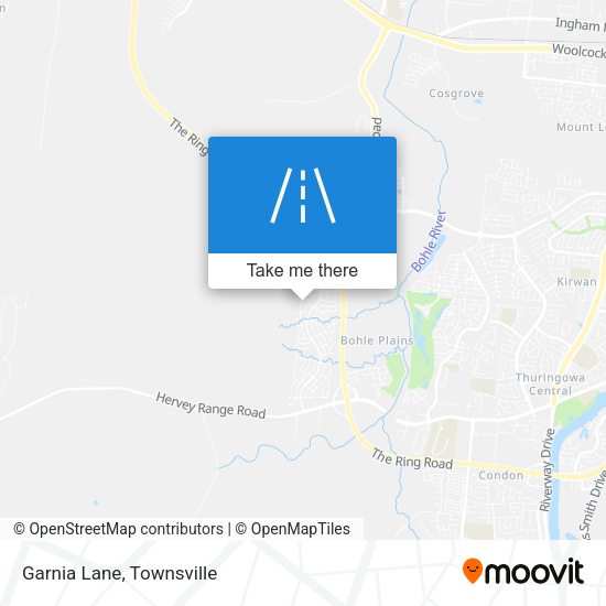 Garnia Lane map