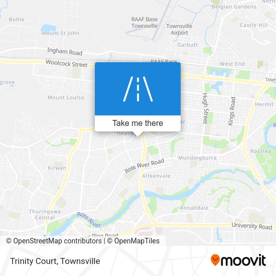 Trinity Court map