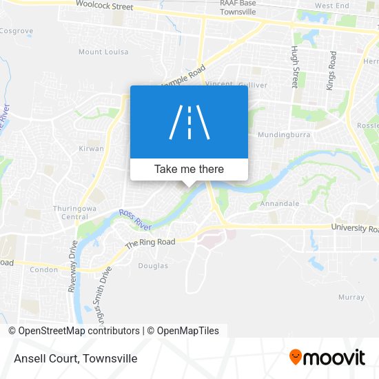 Ansell Court map