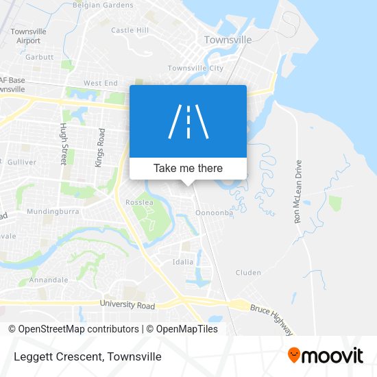 Leggett Crescent map