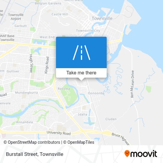 Burstall Street map