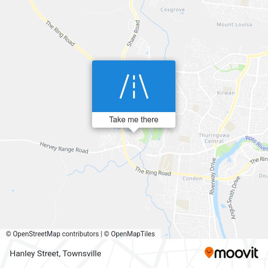 Hanley Street map