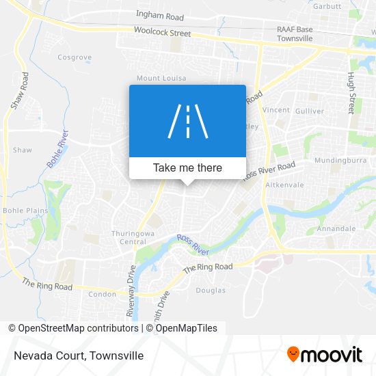 Nevada Court map