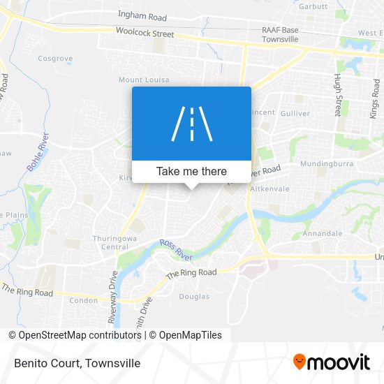 Benito Court map