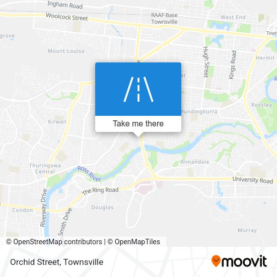 Orchid Street map