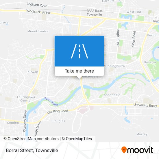 Borral Street map