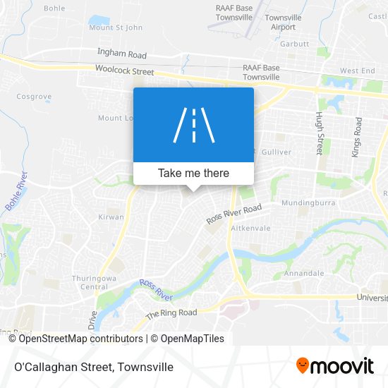 O'Callaghan Street map