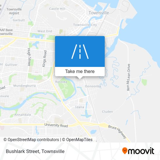 Bushlark Street map