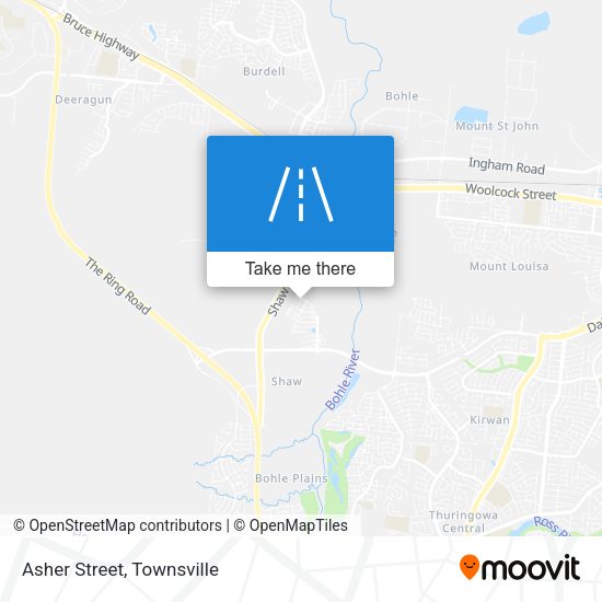 Asher Street map