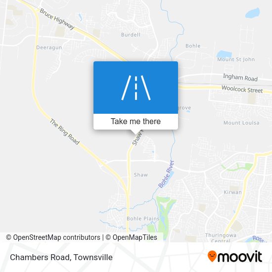 Chambers Road map