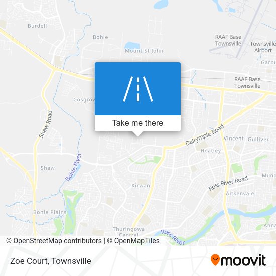 Zoe Court map