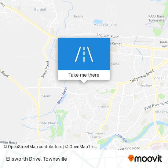 Ellsworth Drive map