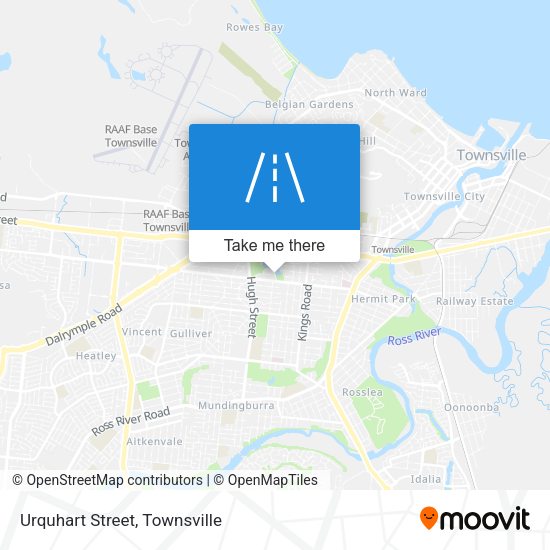 Urquhart Street map