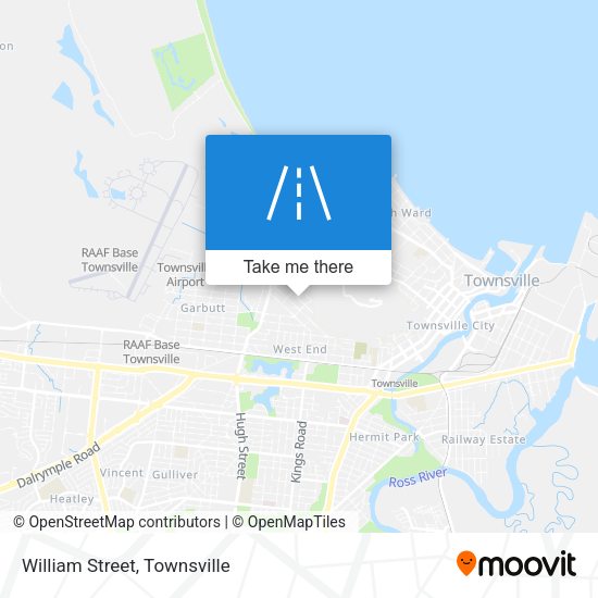 William Street map