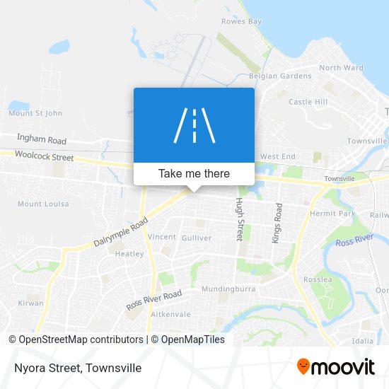 Nyora Street map