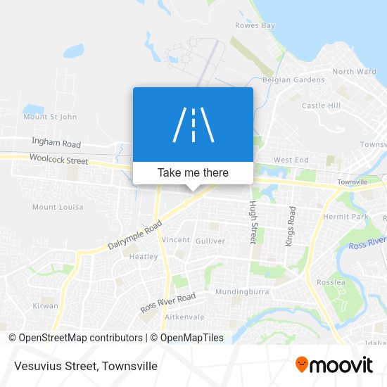 Vesuvius Street map
