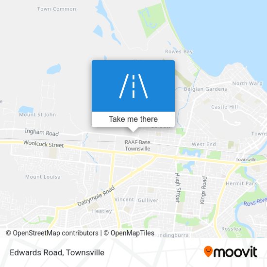 Edwards Road map