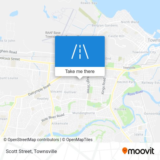 Scott Street map