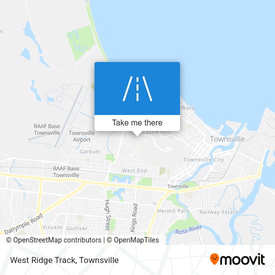 West Ridge Track map