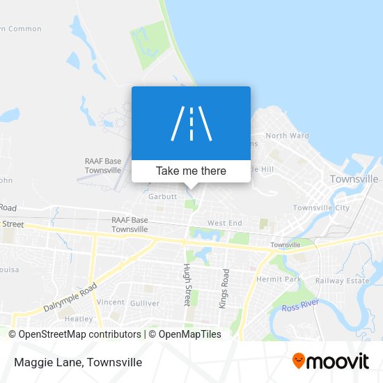 Maggie Lane map