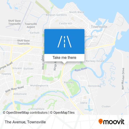 The Avenue map