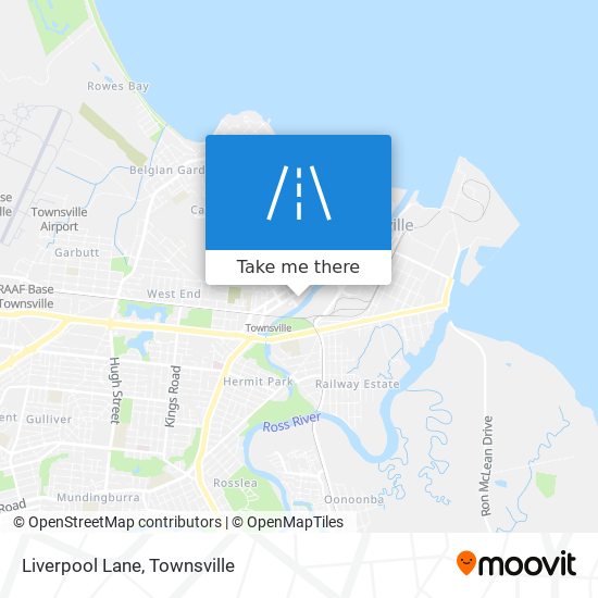 Liverpool Lane map