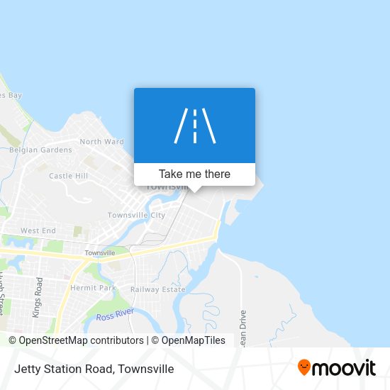 Jetty Station Road map