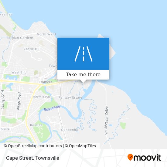 Cape Street map