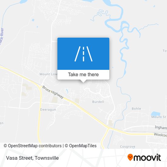 Vasa Street map