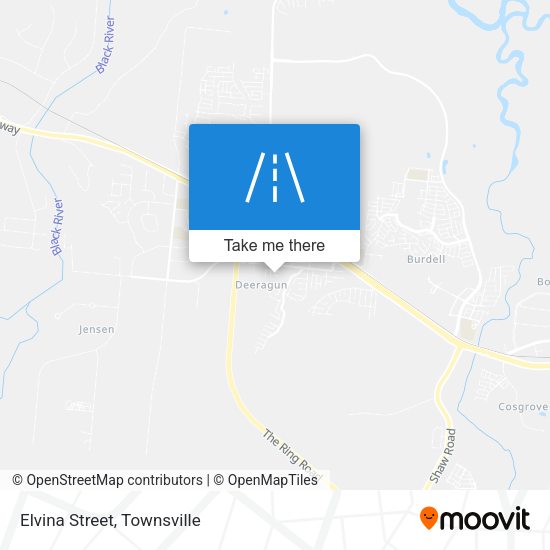 Elvina Street map