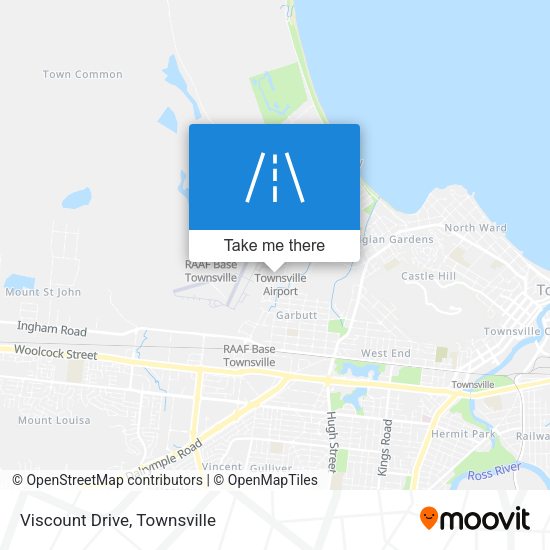 Viscount Drive map