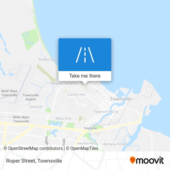 Roper Street map