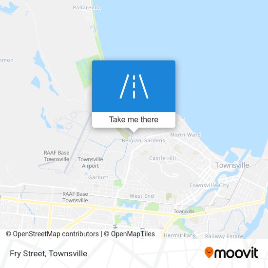 Fry Street map