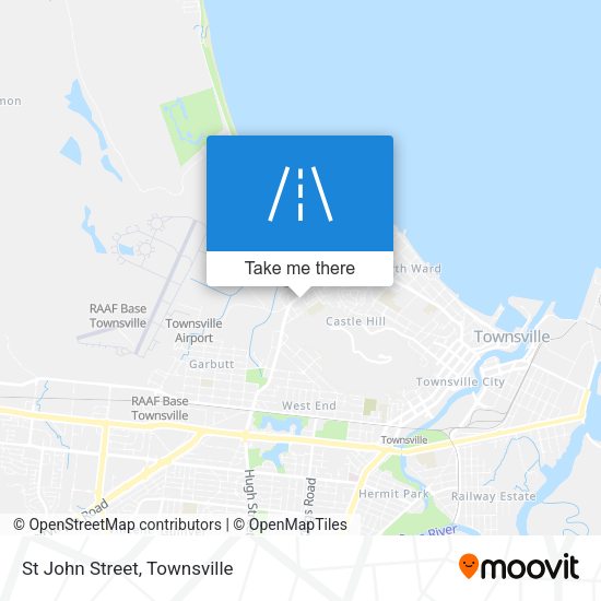 St John Street map