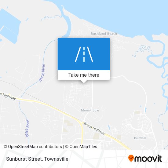 Sunburst Street map