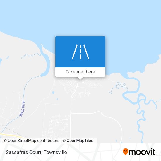 Sassafras Court map