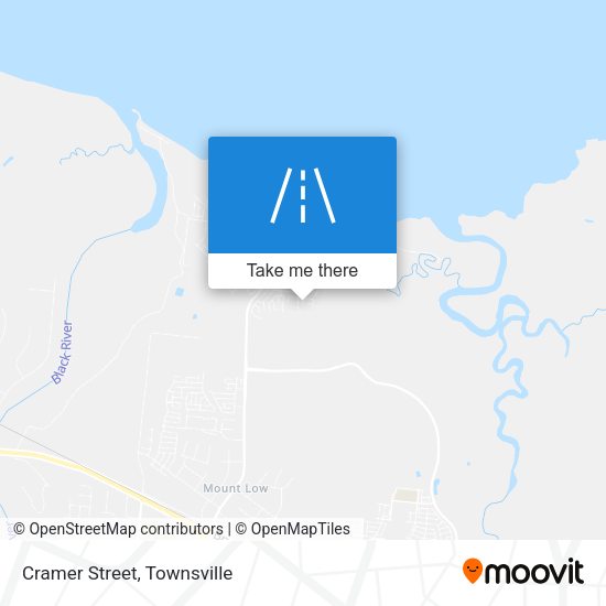 Cramer Street map