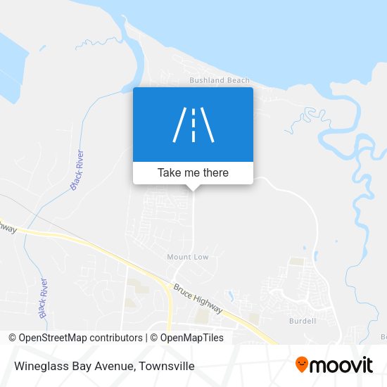 Wineglass Bay Avenue map