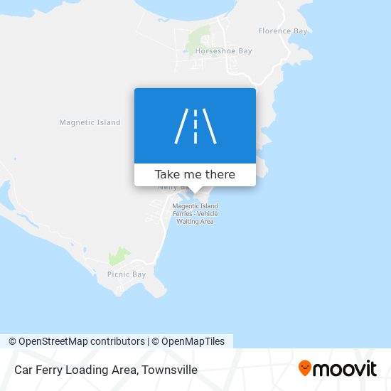 Car Ferry Loading Area map