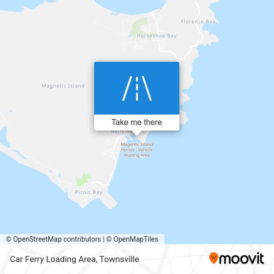 Car Ferry Loading Area map