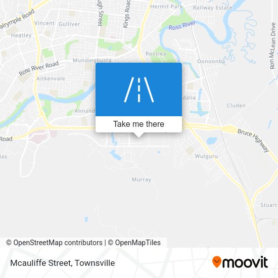 Mcauliffe Street map