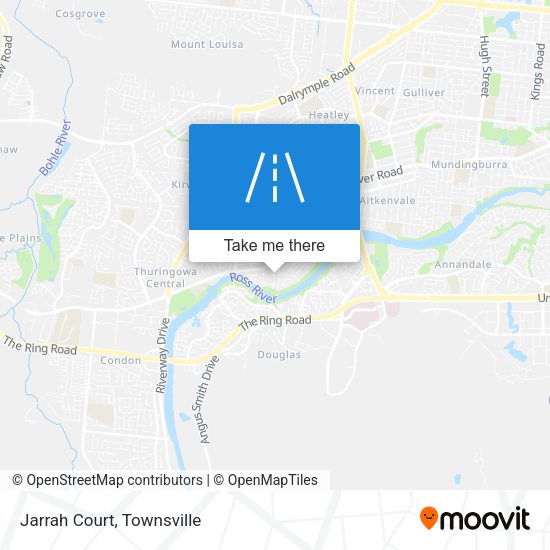 Jarrah Court map