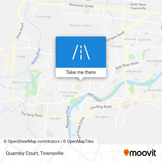 Quamby Court map