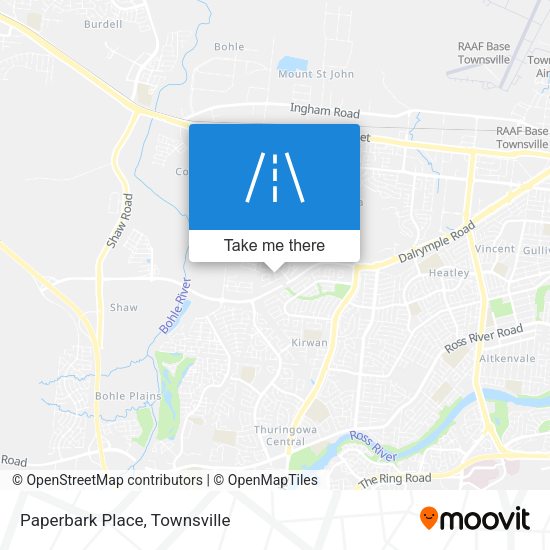 Paperbark Place map
