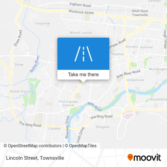 Lincoln Street map